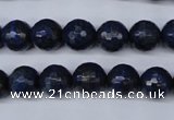 CNL603 15.5 inches 10mm faceted round natural lapis lazuli gemstone beads