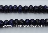 CNL611 15.5 inches 5*8mm rondelle natural lapis lazuli gemstone beads