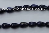 CNL615 15.5 inches 6*10mm teardrop natural lapis lazuli gemstone beads