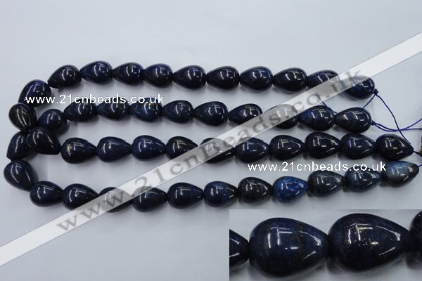 CNL618 15.5 inches 13*18mm teardrop natural lapis lazuli gemstone beads