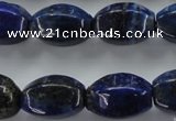 CNL637 15.5 inches 13*19mm star fruit shaped natural lapis lazuli beads