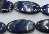 CNL755 15.5 inches 15*30mm oval natural lapis lazuli gemstone beads