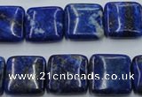 CNL770 15.5 inches 16*16mm square natural lapis lazuli gemstone beads