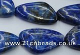 CNL778 15.5 inches 18*30mm freeform natural lapis lazuli gemstone beads