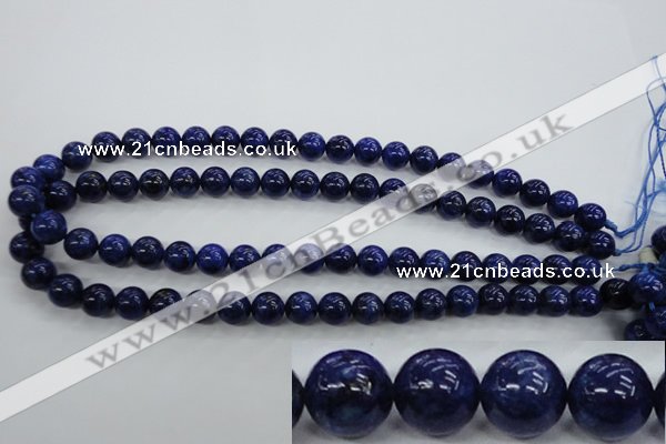 CNL853 15.5 inches 10mm round natural lapis lazuli gemstone beads