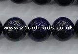 CNL856 15.5 inches 16mm round natural lapis lazuli gemstone beads