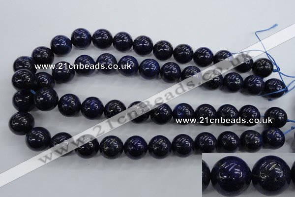 CNL856 15.5 inches 16mm round natural lapis lazuli gemstone beads