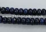 CNL862 15.5 inches 5*8mm rondelle natural lapis lazuli gemstone beads