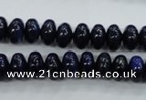 CNL863 15.5 inches 6*10mm rondelle natural lapis lazuli gemstone beads