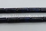 CNL881 15.5 inches 6*14mm tube natural lapis lazuli gemstone beads