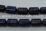 CNL883 15.5 inches 9*12mm tube natural lapis lazuli gemstone beads