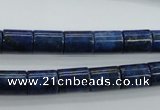 CNL886 15.5 inches 8*10mm tube natural lapis lazuli gemstone beads