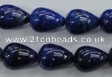 CNL902 15.5 inches 12*16mm teardrop natural lapis lazuli gemstone beads