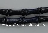 CNL913 15.5 inches 8*18mm bone natural lapis lazuli gemstone beads