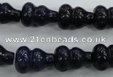 CNL916 15.5 inches 12*16mm calabash natural lapis lazuli beads