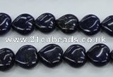 CNL932 15.5 inches 12*12mm heart natural lapis lazuli gemstone beads