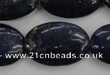 CNL946 15.5 inches 20*30mm oval natural lapis lazuli gemstone beads