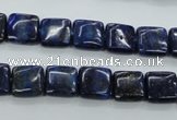 CNL961 15.5 inches 10*10mm square natural lapis lazuli gemstone beads