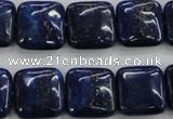 CNL964 15.5 inches 16*16mm square natural lapis lazuli gemstone beads