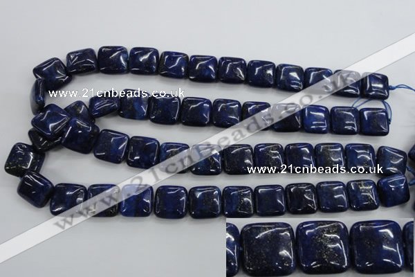 CNL964 15.5 inches 16*16mm square natural lapis lazuli gemstone beads