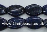 CNL980 15.5 inches 16*20mm flat drum natural lapis lazuli gemstone beads