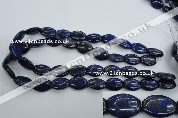 CNL980 15.5 inches 16*20mm flat drum natural lapis lazuli gemstone beads