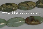 CNS216 15.5 inches 10*18mm marquise natural serpentine jasper beads