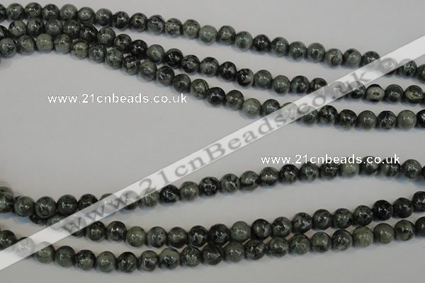 CNS401 15.5 inches 6mm round natural serpentine jasper beads