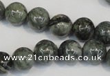 CNS402 15.5 inches 8mm round natural serpentine jasper beads