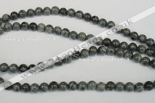 CNS402 15.5 inches 8mm round natural serpentine jasper beads
