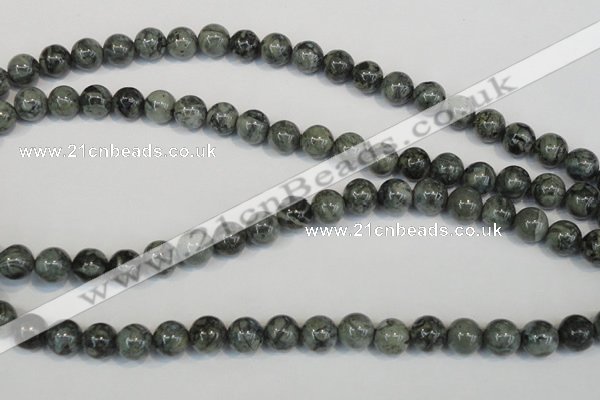 CNS402 15.5 inches 8mm round natural serpentine jasper beads