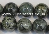 CNS404 15.5 inches 12mm round natural serpentine jasper beads