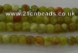 CNS599 15.5 inches 3mm round green dragon serpentine jasper beads