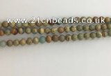 CNS701 15.5 inches 6mm round serpentine jasper beads wholesale