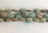 CNS726 15.5 inches 13*18mm oval serpentine jasper beads wholesale