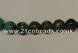 CNT104 15.5 inches 8mm round natural turquoise beads wholesale