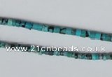 CNT18 16 inches 2-3mm heishi natural turquoise beads wholesale