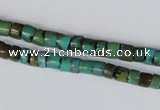 CNT20 16 inches 3-5mm heishi natural turquoise beads wholesale