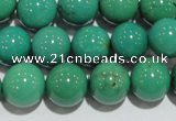 CNT209 15.5 inches 10mm round natural turquoise beads wholesale