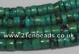 CNT219 15.5 inches 3*4mm – 4*5mm heishi natural turquoise beads