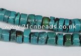 CNT23 16 inches 4-9mm heishi natural turquoise beads wholesale