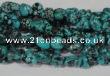 CNT240 15.5 inches 4*5mm - 5*8mm nuggets natural turquoise beads