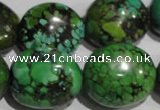 CNT259 15.5 inches 19*24mm nuggets natural turquoise beads wholesale