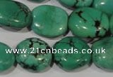 CNT266 15.5 inches 18*20mm nuggets natural turquoise beads wholesale