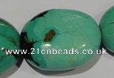 CNT270 15.5 inches 26*32mm - 30*40mm nuggets natural turquoise beads