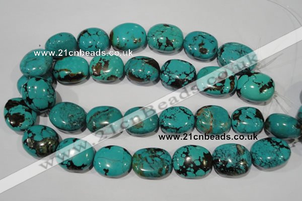 CNT271 15.5 inches 20*24mm - 25*32mm nuggets natural turquoise beads