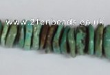 CNT30 16 inches multi-size natural turquoise chip beads wholesale