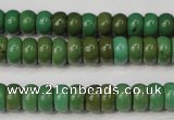 CNT365 15.5 inches 5*8mm rondelle turquoise beads wholesale