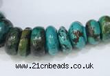 CNT500 15.5 inches 4*8mm - 8*18mm nuggets turquoise gemstone beads