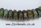 CNT505 15.5 inches 4*8mm - 6*15mm nuggets turquoise gemstone beads